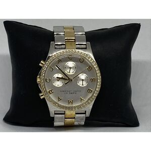 Marc Jacobs MBM3197 Women Silver Stainless Steel Analog Dial Quartz Watch XX898